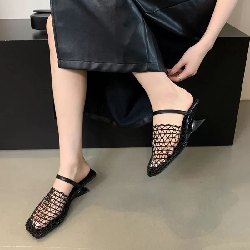 Fishing Net - Women Shoes Year 2026 Closed Toe