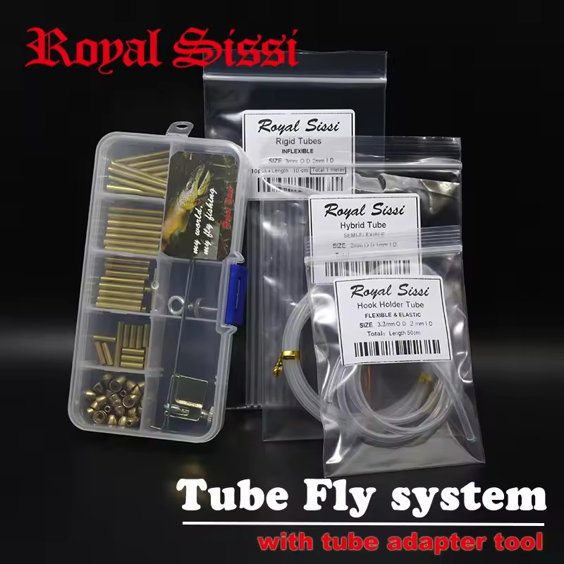 Fishing Pliers - Tube fly tying system combo with