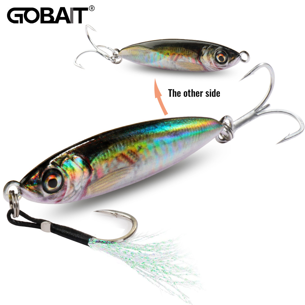 Jig Head Lure - GOBAIT Metal Jig Lure 20g 30g