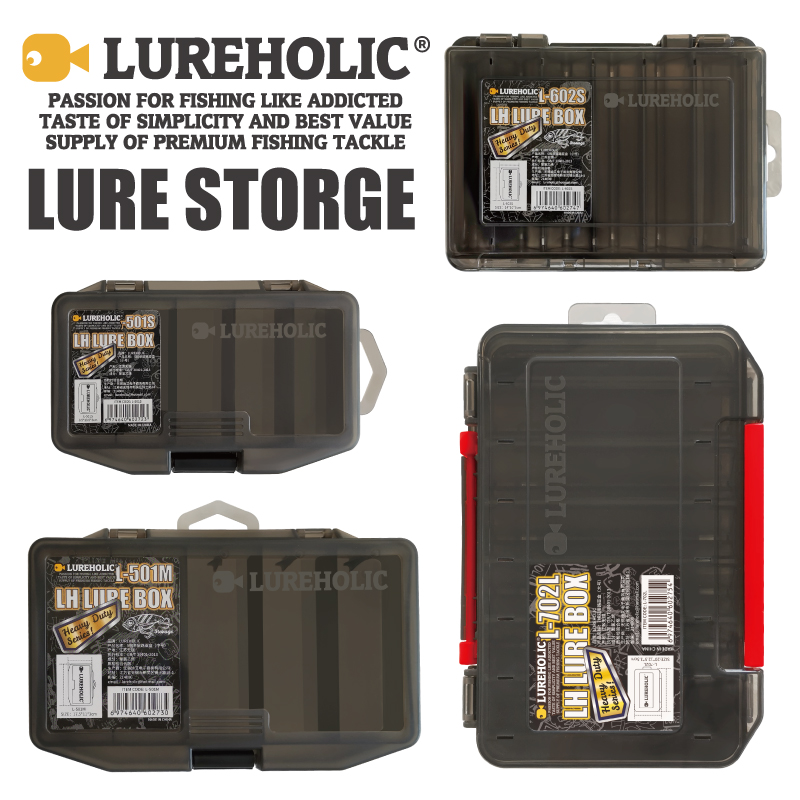 LUREHOLIC Lure Box FishingTack - đánh giá và giá Jig Head Lure