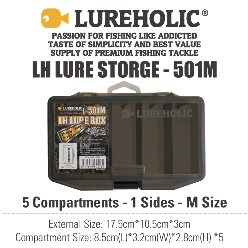 LUREHOLIC Lure Box FishingTack - đánh giá và giá Jig Head Lure