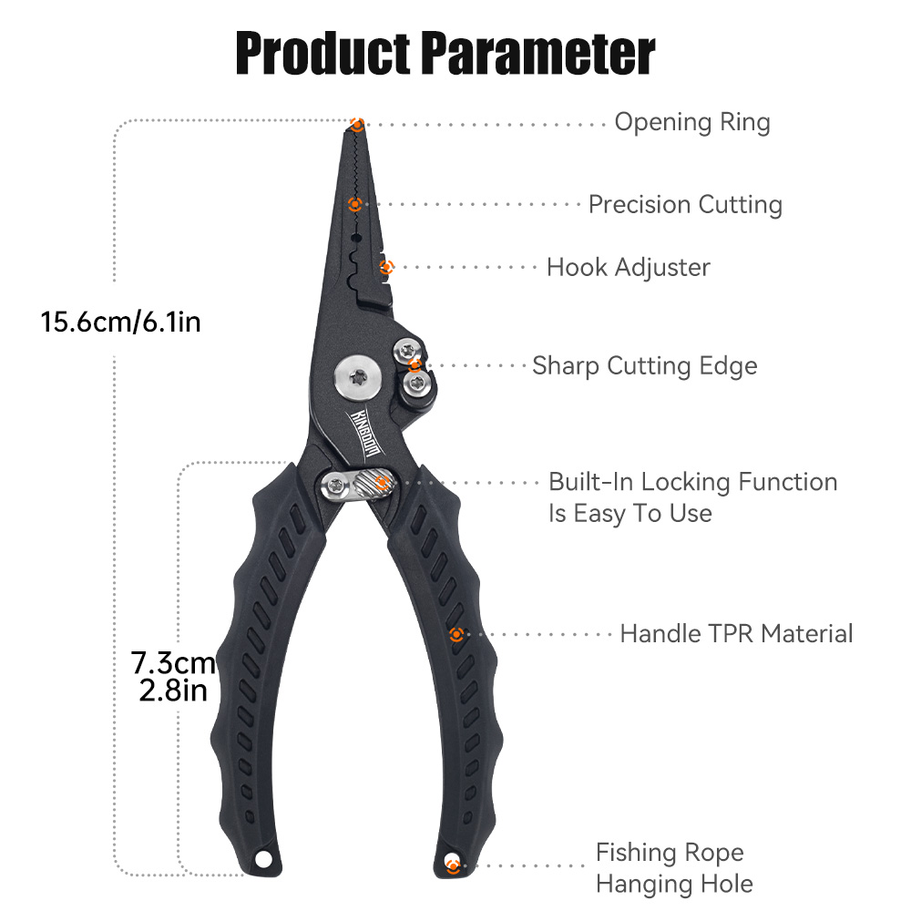 Kingdom Fishing Pliers Multifu - đánh giá và giá Fishing Pliers