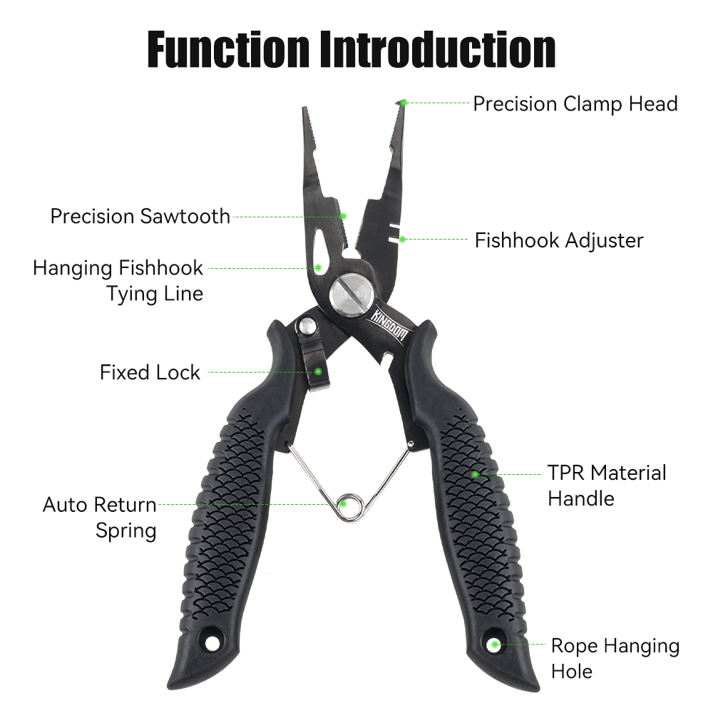 Kingdom Fishing Pliers Multifu - đánh giá và giá Fishing Pliers