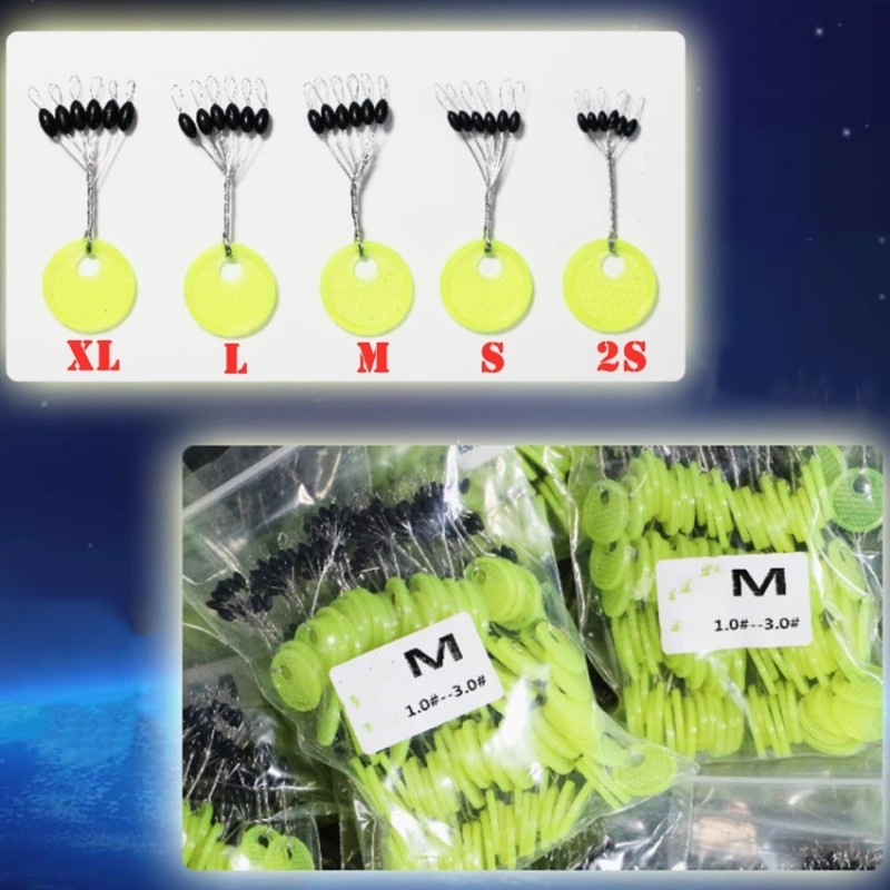 Newest 120PCS Space Beans Rubb - đánh giá và giá Fishing Bobber Float