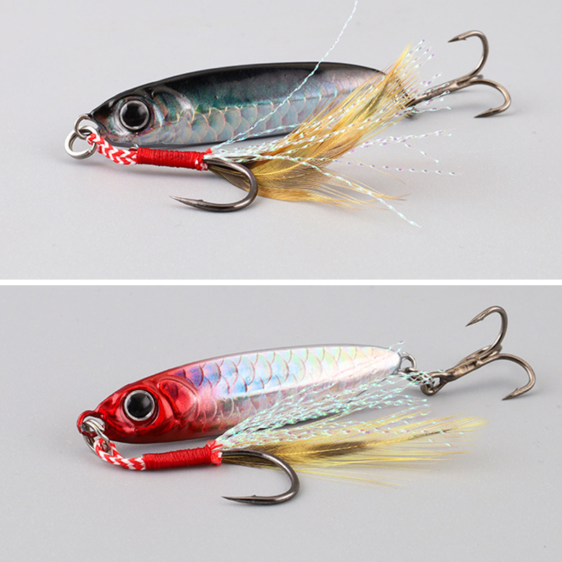 Micro Metal Jig 7g 10g 15g 20g - đánh giá và giá Jig Head Lure