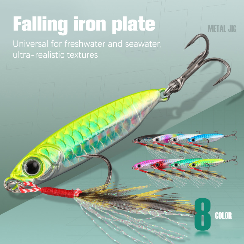 Micro Metal Jig 7g 10g 15g 20g - đánh giá và giá Jig Head Lure