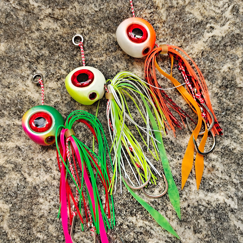 60g/80g/100g/ Metal Tenya Mada - đánh giá và giá Jig Head Lure