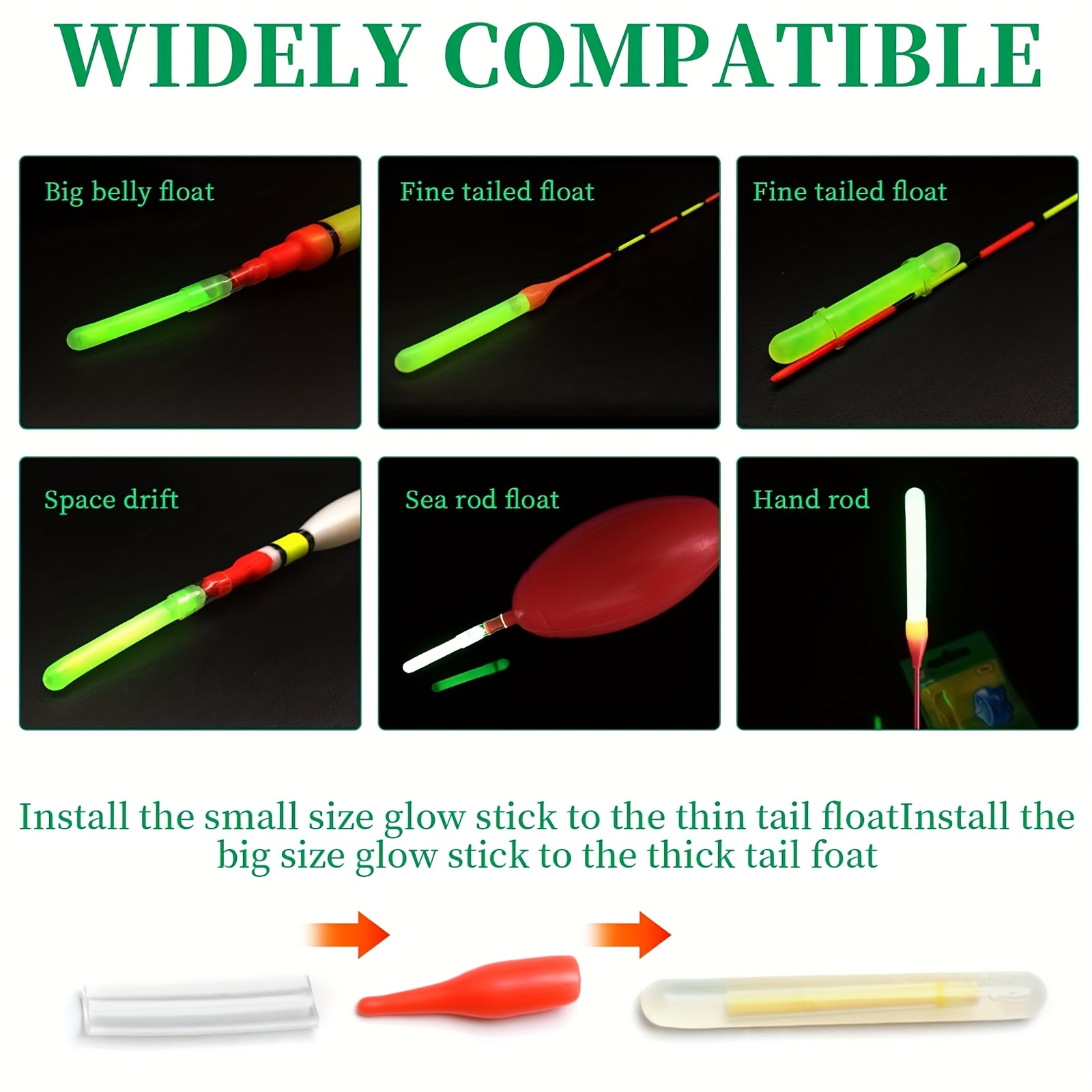 100PCS Professional Fishing Gl - đánh giá và giá Fishing Bobber Float