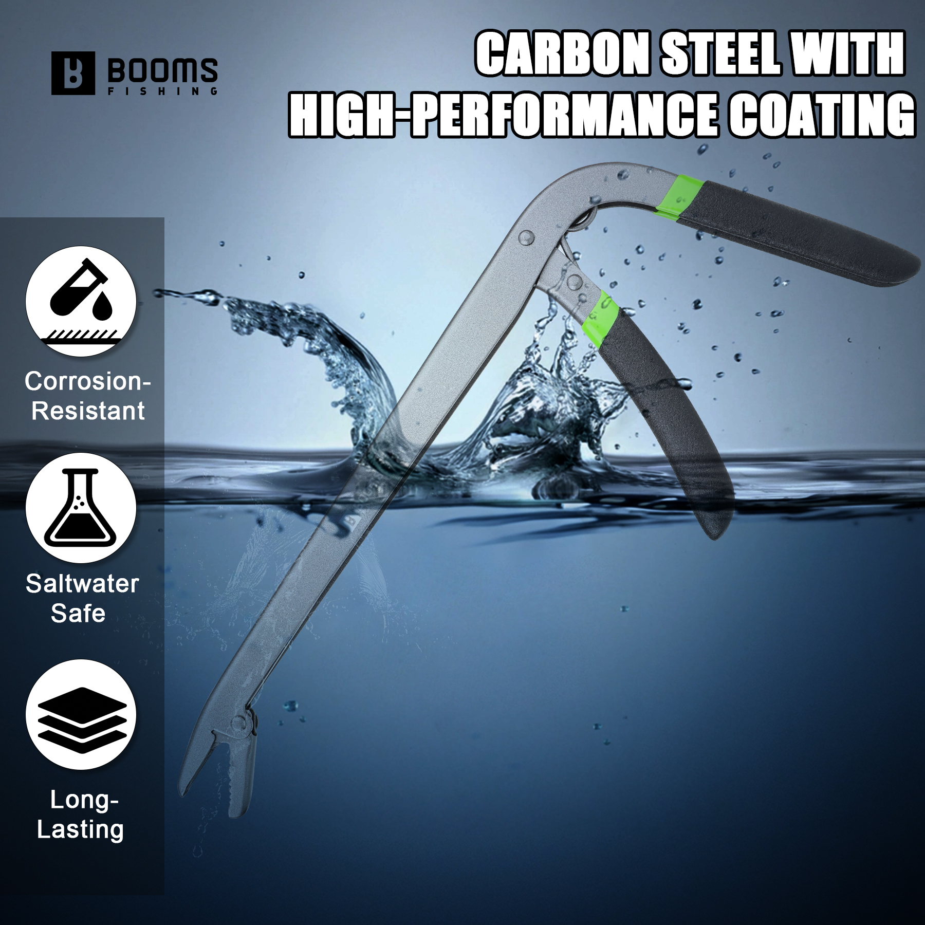 Booms Fishing 25cm Carbon Stee - đánh giá và giá Fishing Equipment Australia