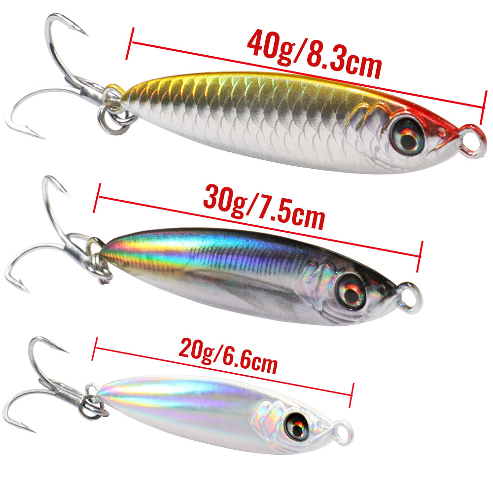 GOBAIT Metal Jig Lure 20g 30g  - đánh giá và giá Jig Head Lure